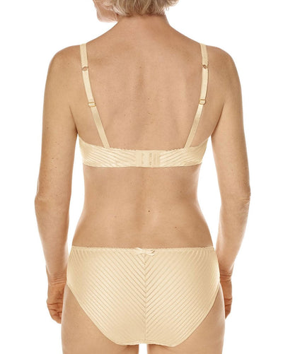 Karolina Padded Wire-Free Bra - Black / Sand