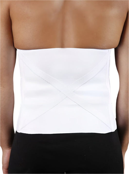 Final Sale Clearance Unisex One-Piece Waistbinder White