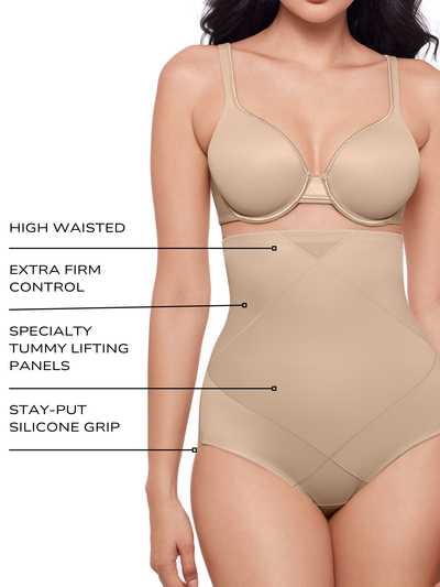 Instant Tummy Tuck! High-Waist Shaping Brief