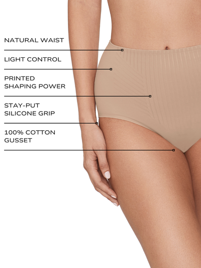 2-Pack Light Tummy Control Shaping Briefs