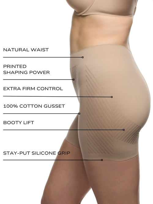 Iconic Core Mid-Thigh Booty Lift Shaping Short