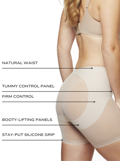 Shape It Up® Booty Lift Mid-Thigh Shaping Short