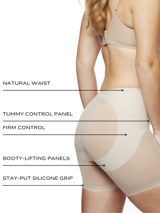 Shape It Up® Booty Lift Mid-Thigh Shaping Short