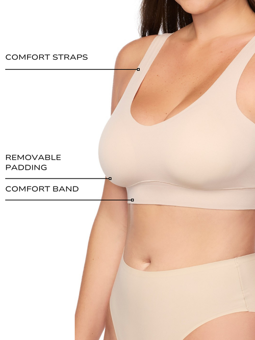 Real Smooth Wireless Bralette