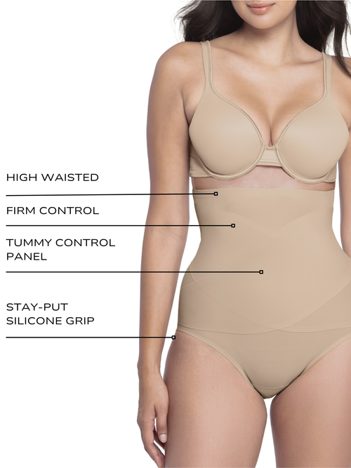 Tummy Control Panties High Waist Shaping Brief Firm Control