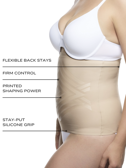 Step-In Waist Cincher with LYCRA FitSense print technology