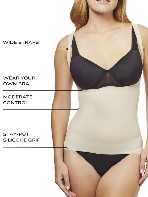 Comfortable Firm Open-Bust Shaping Tank