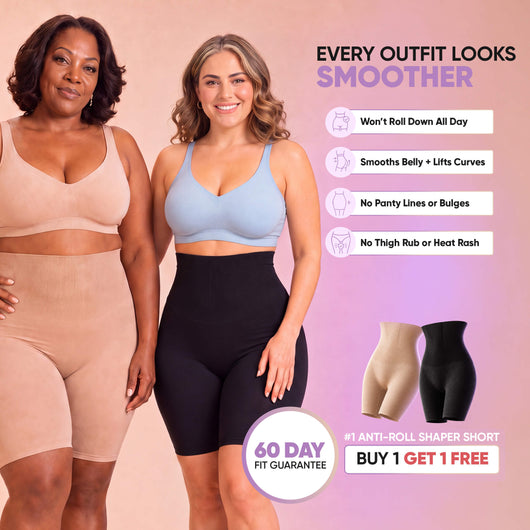 Easelyn TrueShape™ High-Waist Shapewear Shorts