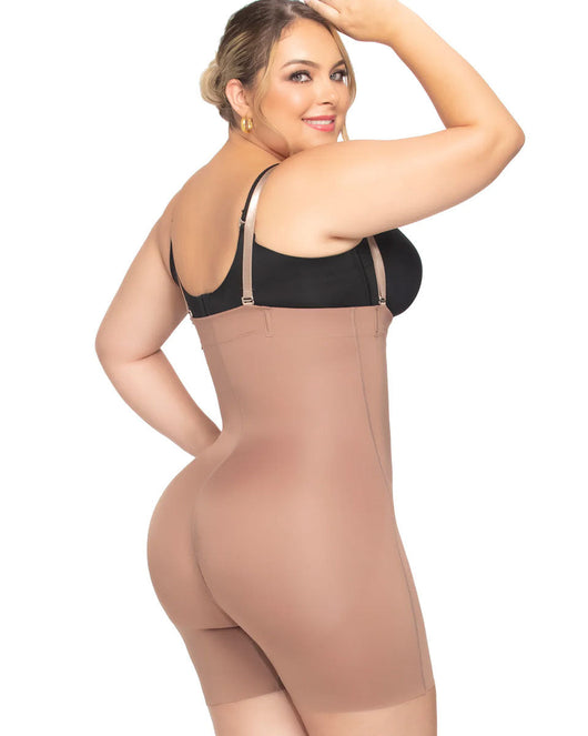 Fajas Seamless Open Bust Strapless Shapewear Bodysuit Shorts Fajas Stage 1