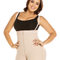 New High Waist Push Up Panty With Zipper - Strapless