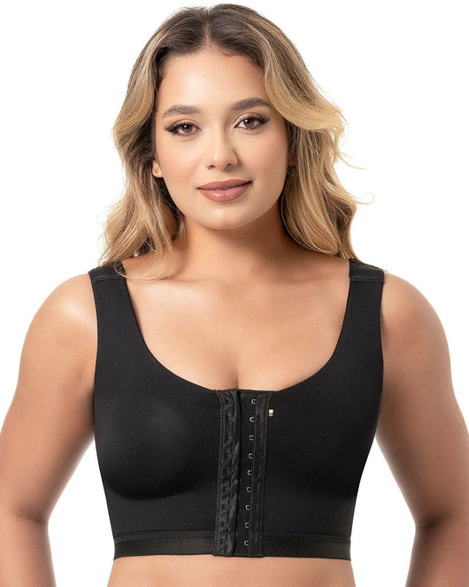 Fajas Post Surgery Bra Breast Augmentation Recovery Front Closure