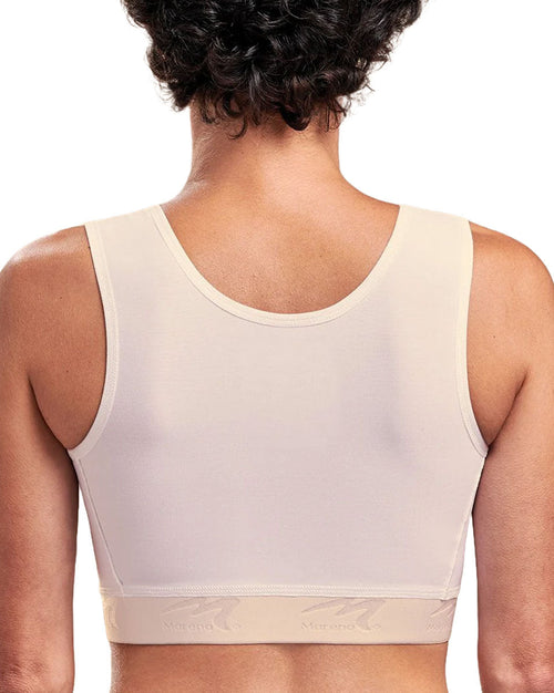 Caress High Coverage Pocketed Bra - No Breast Forms Beige