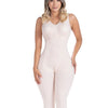 Fajas Colombian Shapewear Knee Length with Built-in bra & High Back Post Surgery and Postpartum Use