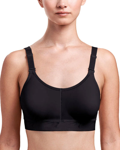 Caress Ultra-Low Coverage Pocketed Bra - Beige/Black
