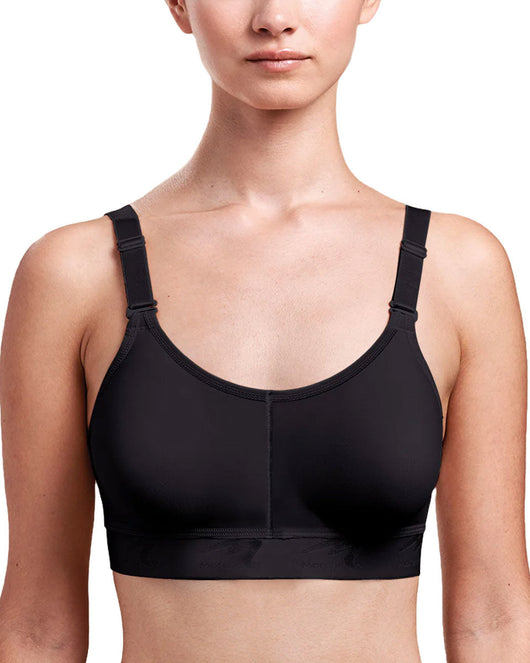 Caress Ultra-Low Coverage Pocketed Bra - Beige/Black