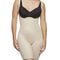 Shape Away Open-Bust Thigh Slimmer Bodysuit - Warm Beige