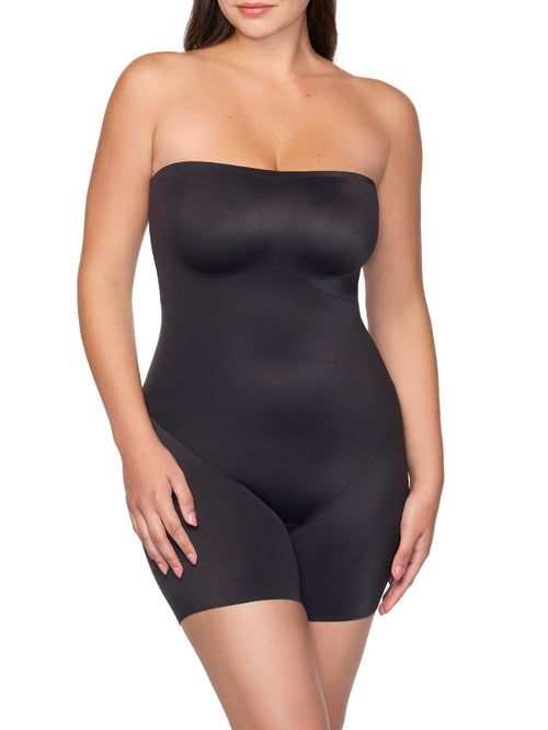 Dress Rehearsal Strapless Shapewear Bodysuit with Firm Tummy Control