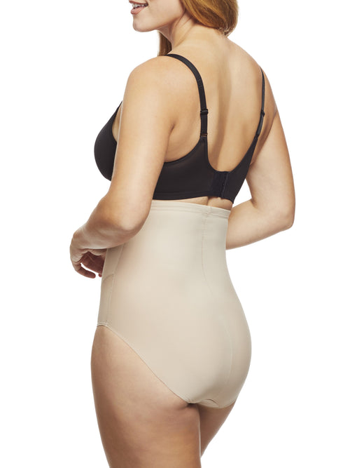 Sheer High-Waist Shaping Brief