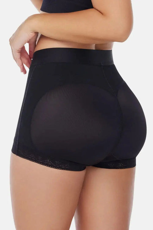 4D Smart Lifter Boyshort - Black