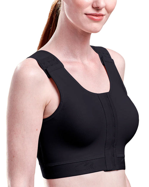 Caress High Coverage Pocketed Bra Black