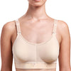 Caress Ultra-Low Coverage Pocketed Bra - Beige/Black