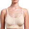 Caress Ultra-Low Coverage Pocketed Bra - Beige/Black