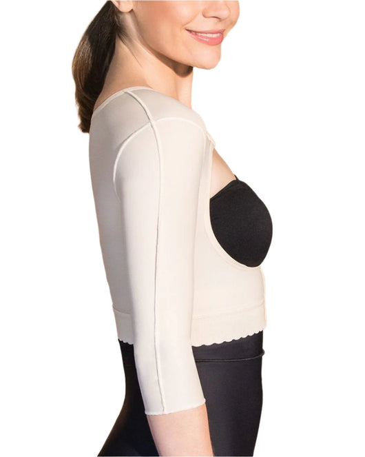 Open Bust Vest - 3/4 Length Sleeves