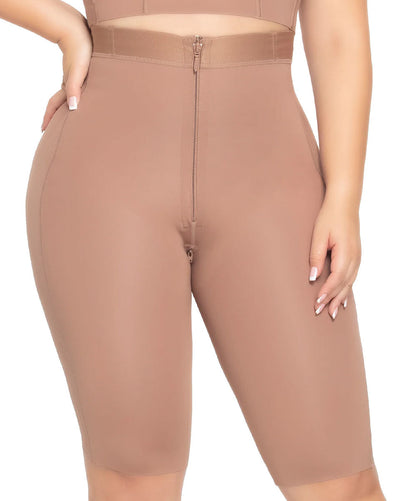 Fajas Seamless Tummy Control Strapless Shapewear for Women Knee-length Faja Stage 1