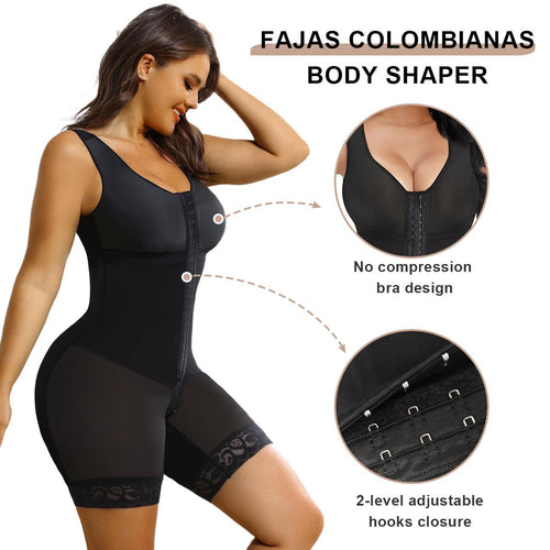 Full-Coverage Hook-Front Mid-Thigh Faja