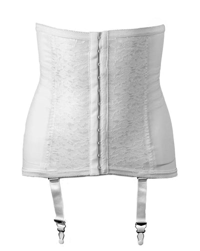 Waist Trainer / Girdle With Garters Firm Shaping Black