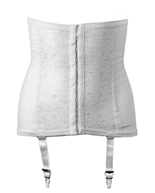 Waist Trainer / Girdle With Garters Firm Shaping Black