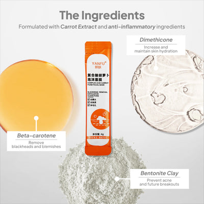 Carrot Foam Mask With Acid Complex