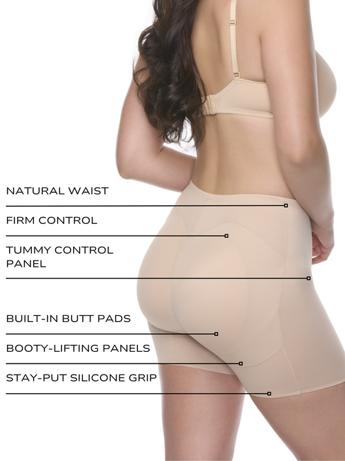 Rear View Padded Shaping Short