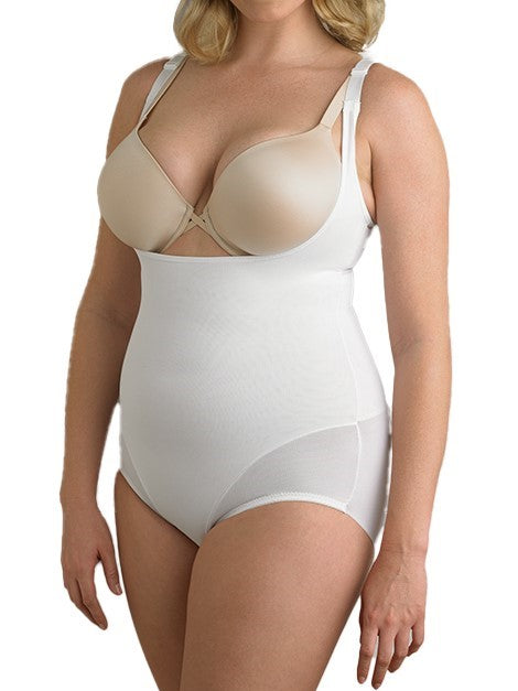 Plus Back Magic Open-Bust Shaping Bodysuit