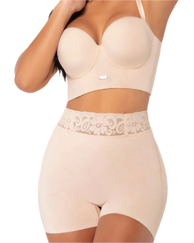 Final Sale Clearance Fajas Compression Boyshort Soft, Seamless, and Ab-Supportive Boxer panty