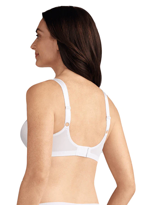 Wireless Bra With Lace Trim And Pocketed Cups For Mastectomy Support - Rita