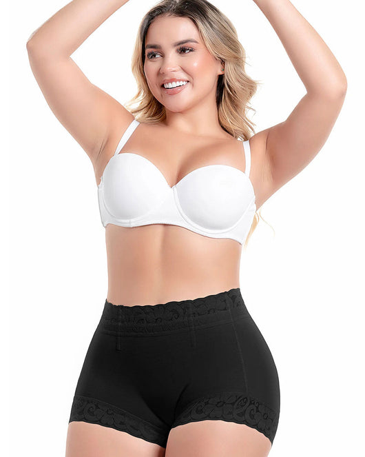 Fajas Colombian Booty Lifting Shapewear Shorts Faja for Women Tummy Control