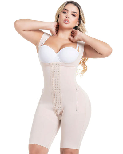 Fajas Colombianas Post Surgery Stage 1 BBL Compression Garment Open Bust