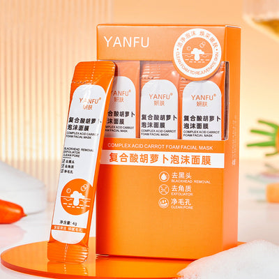 Carrot Foam Mask With Acid Complex
