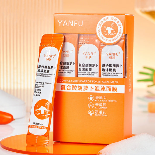 Carrot Foam Mask With Acid Complex