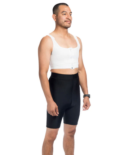 High Waist Compression Shorts - Layer Over Stockings