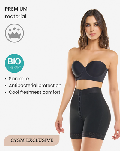 Hook Closure High Compression Shorts - 255