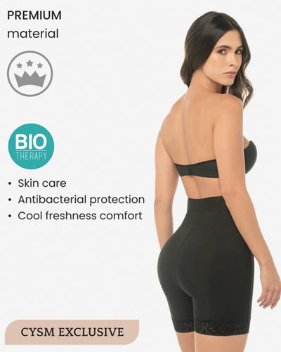 High Compression Shorts With Zipper Closure - 253