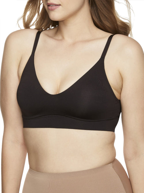 No Side Show Bralette Wireless Smoothing Convertible Straps