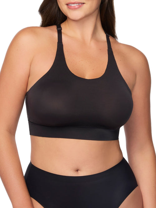 Real Smooth Wireless Racerback Bralette