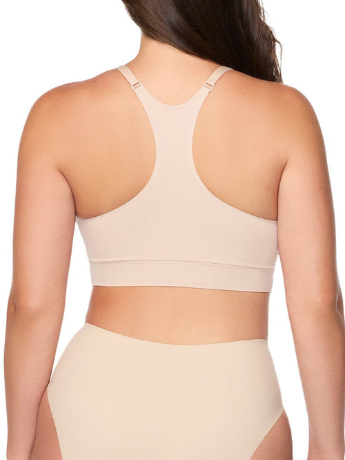 Real Smooth Wireless Racerback Bralette