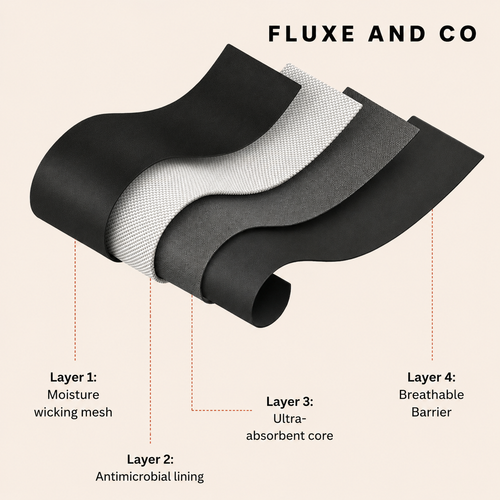 100% Leak-Proof Underwear (Brown color)