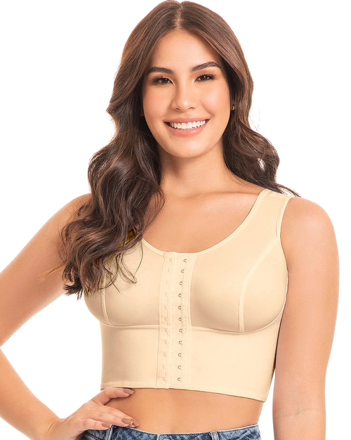Fajas Breast Support and Control Bra