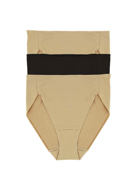 3-Pack No Lines, No Ride High-Cut Brief