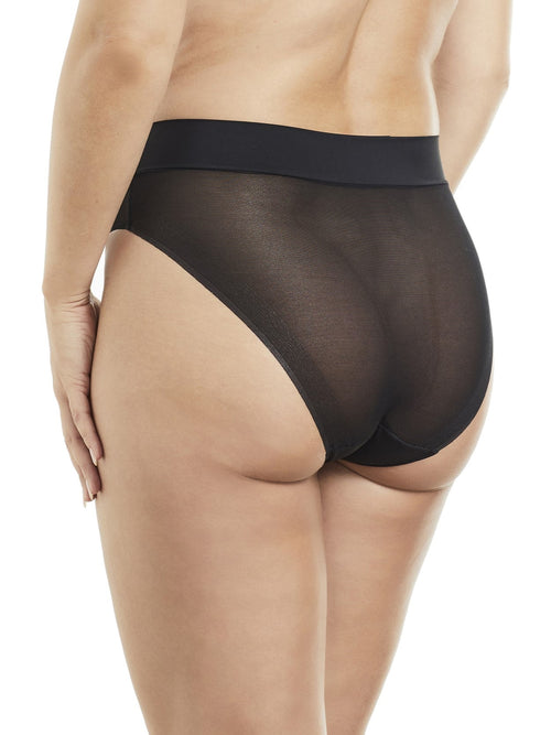 Edge Mesh Together Modern High-Cut Brief